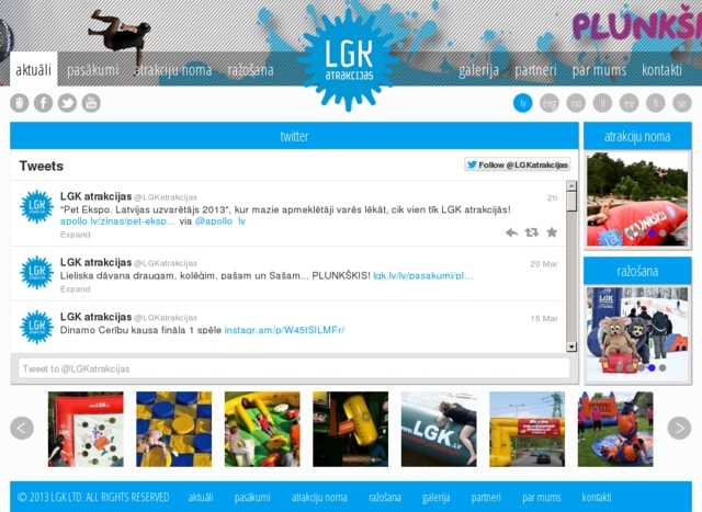 LGK Atrakcijas, Latvijas Gumijlēcēju klubs, SIA