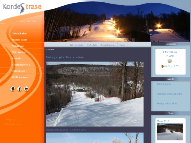 Kordes slēpošanas trase, 