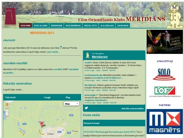 Meridiāns orientēšanās sporta klubs, 